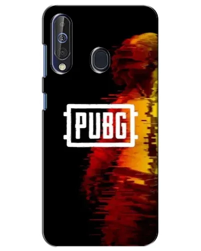 Чехол для Samsung Galaxy A60 2019 (A605F) с картинкой «Яркий логотип PUBG»