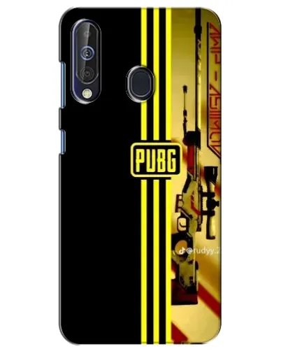Чехол для Samsung Galaxy A60 2019 (A605F) с картинкой «PUBG — камуфляжный шлем»