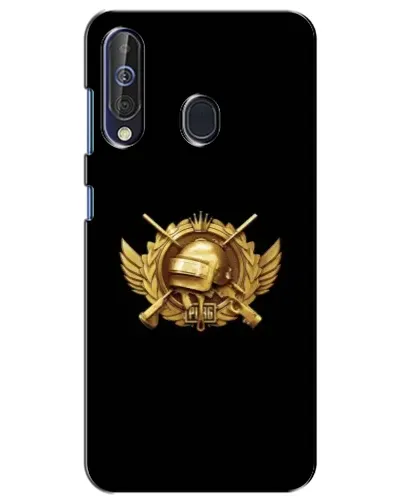 Чехол для Samsung Galaxy A60 2019 (A605F) с картинкой «PUBG — оранжевый градиент»