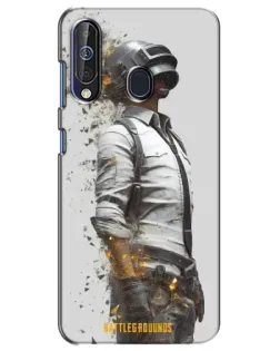Чехол для Samsung Galaxy A60 2019 (A605F) с картинкой «PUBG — боец в пыли» Чехол для Samsung Galaxy A60 2019 (A605F) с картинкой «PUBG — боец в пыли»