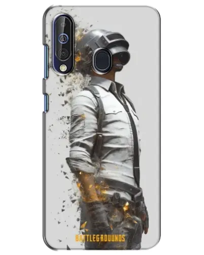 Чехол для Samsung Galaxy A60 2019 (A605F) с картинкой «PUBG — боец в пыли»