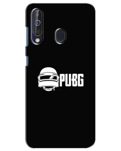 Чехол для Samsung Galaxy A60 2019 (A605F) с картинкой «PUBG — классический лого»