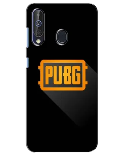 Чехол для Samsung Galaxy A60 2019 (A605F) с картинкой «PUBG — рамка лого»