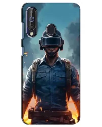 Чехол для Samsung Galaxy A60 2019 (A605F) с картинкой «PUBG — реалистичный герой»