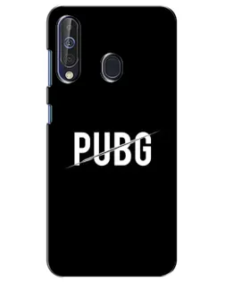 Чехол для Samsung Galaxy A60 2019 (A605F) с картинкой «PUBG — белый логотип» Чехол для Samsung Galaxy A60 2019 (A605F) с картинкой «PUBG — белый логотип»