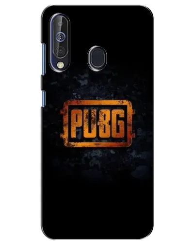 Чехол для Samsung Galaxy A60 2019 (A605F) с картинкой «PUBG — золотой логотип»