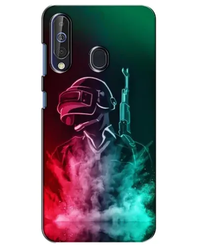Чехол для Samsung Galaxy A60 2019 (A605F) с картинкой «PUBG — огненный воин»