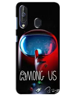 Чохол для Samsung Galaxy A60 2019 (A605F) з картинкою «Червоний імпостер — макро» Чохол для Samsung Galaxy A60 2019 (A605F) з картинкою «Червоний імпостер — макро»