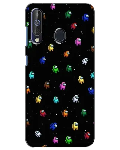 Чехол для Samsung Galaxy A60 2019 (A605F) с картинкой «Экипаж Among Us» Чехол для Samsung Galaxy A60 2019 (A605F) с картинкой «Экипаж Among Us»