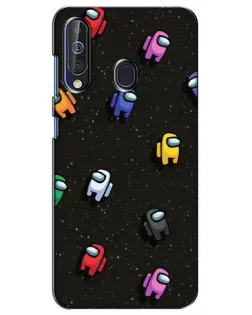 Чохол для Samsung Galaxy A60 2019 (A605F) з картинкою «Космічний патерн Among Us» Чохол для Samsung Galaxy A60 2019 (A605F) з картинкою «Космічний патерн Among Us»