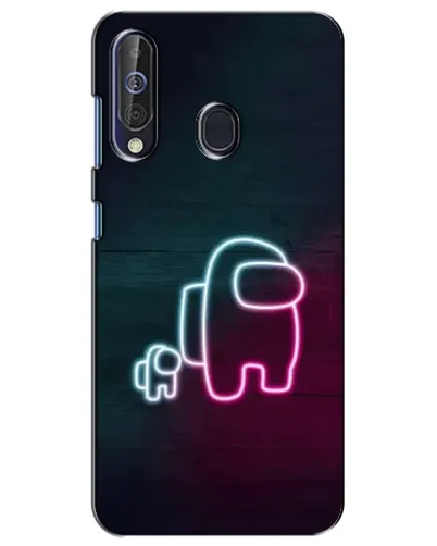 Чехол для Samsung Galaxy A60 2019 (A605F) с картинкой «Among Us неон-арт» Чехол для Samsung Galaxy A60 2019 (A605F) с картинкой «Among Us неон-арт»