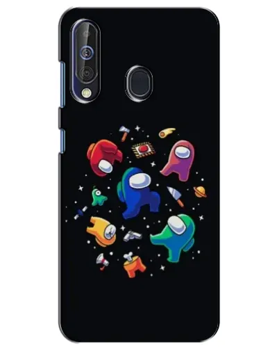 Чехол для Samsung Galaxy A60 2019 (A605F) с картинкой «Among Us космос» Чехол для Samsung Galaxy A60 2019 (A605F) с картинкой «Among Us космос»