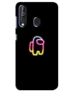 Чехол для Samsung Galaxy A60 2019 (A605F) с картинкой «Among Us градиент»