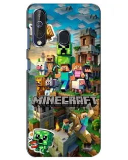 Чохол для Samsung Galaxy A60 2019 (A605F) з картинкою «Замок Minecraft» Чохол для Samsung Galaxy A60 2019 (A605F) з картинкою «Замок Minecraft»