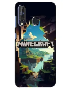 Чохол для Samsung Galaxy A60 2019 (A605F) з картинкою «Печера Майнкрафт» Чохол для Samsung Galaxy A60 2019 (A605F) з картинкою «Печера Майнкрафт»