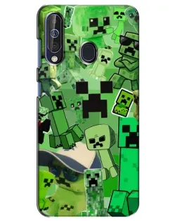 Чохол для Samsung Galaxy A60 2019 (A605F) з картинкою «Кріпери Minecraft» Чохол для Samsung Galaxy A60 2019 (A605F) з картинкою «Кріпери Minecraft»