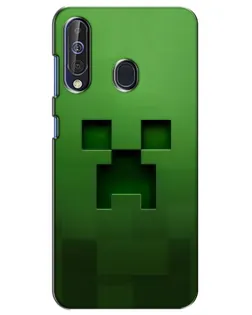 Чехол для Samsung Galaxy A60 2019 (A605F) с картинкой «Крипер микро-дизайн»