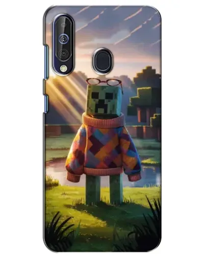 Чехол для Samsung Galaxy A60 2019 (A605F) с картинкой «Крипер в свитере» Чехол для Samsung Galaxy A60 2019 (A605F) с картинкой «Крипер в свитере»