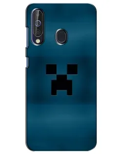 Чехол для Samsung Galaxy A60 2019 (A605F) с картинкой «Крипер текстура»