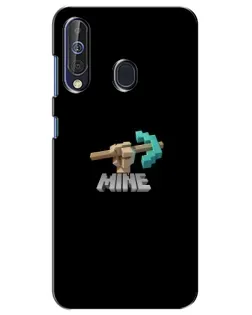 Чехол для Samsung Galaxy A60 2019 (A605F) с картинкой «Алмазная кирка»