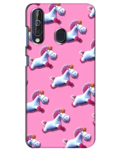 Чехол для Samsung Galaxy A60 2019 (A605F) с картинкой «Единороги на розовом»