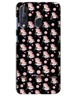 Чехол для Samsung Galaxy A60 2019 (A605F) с картинкой «Magic Unicorn паттерн»