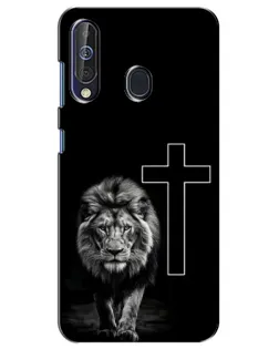 Чохол для Samsung Galaxy A60 2019 (A605F) з картинкою «Лев та Хрест» Чохол для Samsung Galaxy A60 2019 (A605F) з картинкою «Лев та Хрест»