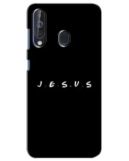 Чехол для Samsung Galaxy A60 2019 (A605F) с картинкой «Точки веры J.E.S.U.S.»