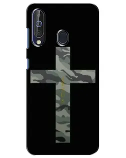 Чехол для Samsung Galaxy A60 2019 (A605F) с картинкой «Милитари Крест»