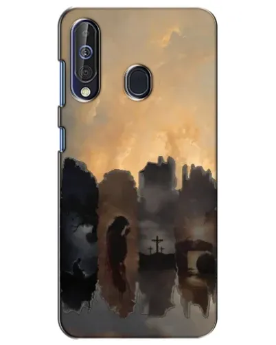 Чехол для Samsung Galaxy A60 2019 (A605F) с картинкой «Дорога к вере» Чехол для Samsung Galaxy A60 2019 (A605F) с картинкой «Дорога к вере»