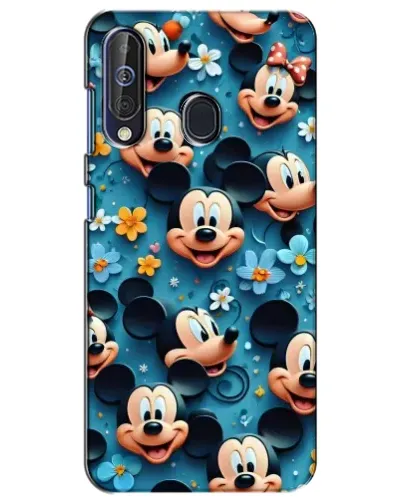 Чехол для Samsung Galaxy A60 2019 (A605F) с картинкой «Паттерн Микки и Минни» Чехол для Samsung Galaxy A60 2019 (A605F) с картинкой «Паттерн Микки и Минни»