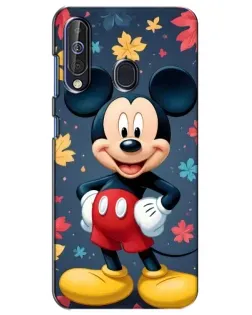 Чехол для Samsung Galaxy A60 2019 (A605F) с картинкой «Осенний Mickey Mouse»