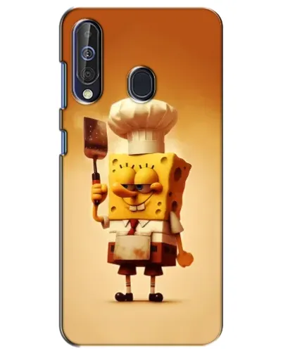 Чехол для Samsung Galaxy A60 2019 (A605F) с картинкой «Губка Боб повар»