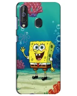 Чехол для Samsung Galaxy A60 2019 (A605F) с картинкой «Подводный привет»