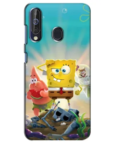 Чехол для Samsung Galaxy A60 2019 (A605F) с картинкой «Спанч Боб победитель»