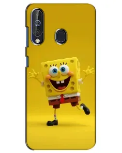 Чехол для Samsung Galaxy A60 2019 (A605F) с картинкой «Позитивный Губка Боб»