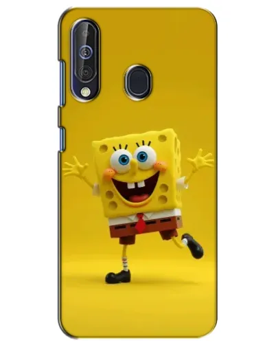 Чехол для Samsung Galaxy A60 2019 (A605F) с картинкой «Позитивный Губка Боб»