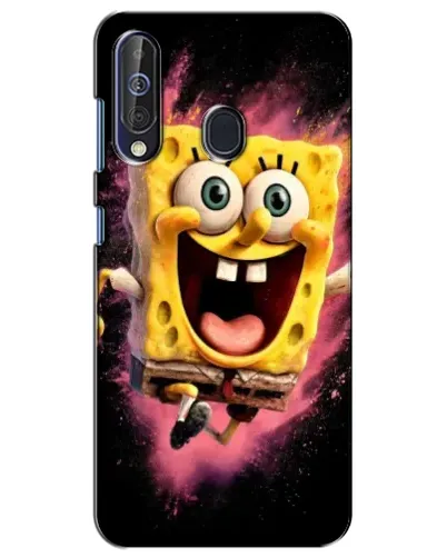 Чехол для Samsung Galaxy A60 2019 (A605F) с картинкой «Взрывной Спанч Боб»