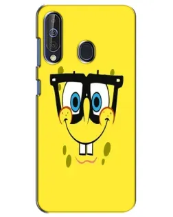 Чехол для Samsung Galaxy A60 2019 (A605F) с картинкой «Минималистичный Спанч Боб» Чехол для Samsung Galaxy A60 2019 (A605F) с картинкой «Минималистичный Спанч Боб»