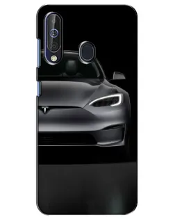 Чохол для Samsung Galaxy A60 2019 (A605F) з картинкою «Tesla Model S Look»