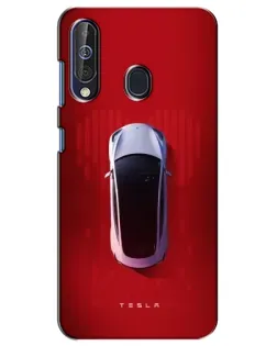 Чехол для Samsung Galaxy A60 2019 (A605F) с картинкой «Tesla Top View»