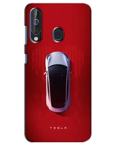 Чехол для Samsung Galaxy A60 2019 (A605F) с картинкой «Tesla Top View»
