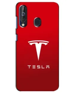 Чехол для Samsung Galaxy A60 2019 (A605F) с картинкой «Tesla Red Classic»