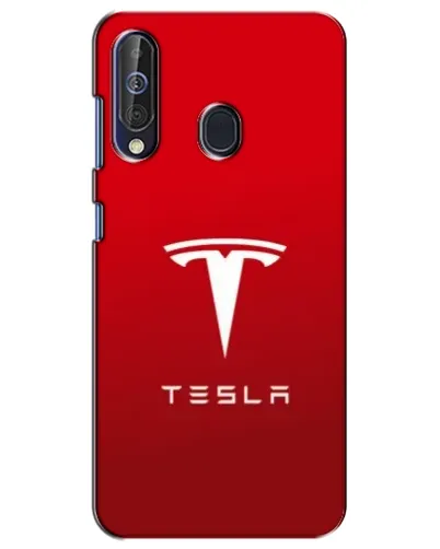 Чехол для Samsung Galaxy A60 2019 (A605F) с картинкой «Tesla Red Classic»