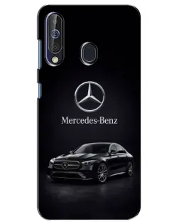 Чехол для Samsung Galaxy A60 2019 (A605F) с картинкой «Mercedes — решетка радиатора»
