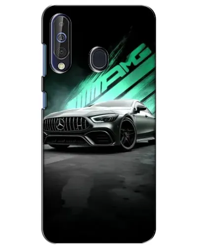 Чехол для Samsung Galaxy A60 2019 (A605F) с картинкой «Темный Mercedes AMG»