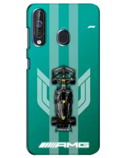 Чехол для Samsung Galaxy A60 2019 (A605F) с картинкой «Mercedes AMG Petronas»