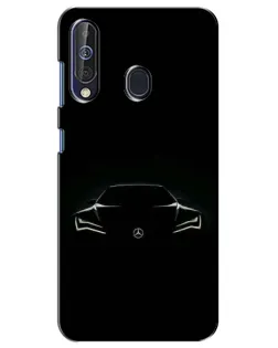 Чехол для Samsung Galaxy A60 2019 (A605F) с картинкой «Mercedes — силуэт авто» Чехол для Samsung Galaxy A60 2019 (A605F) с картинкой «Mercedes — силуэт авто»