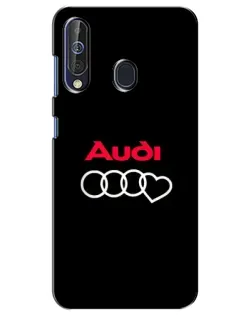 Чехол для Samsung Galaxy A60 2019 (A605F) с картинкой «Логотип Audi Heart» Чехол для Samsung Galaxy A60 2019 (A605F) с картинкой «Логотип Audi Heart»