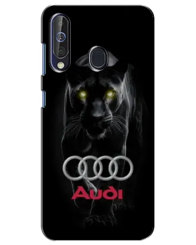 Чехол для Samsung Galaxy A60 2019 (A605F) с картинкой «Пантера и Audi» Чехол для Samsung Galaxy A60 2019 (A605F) с картинкой «Пантера и Audi»